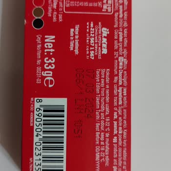 Ülker Bozuk Ve Küf