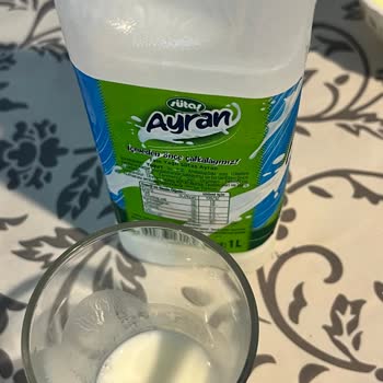Sütaş Ayran Şişe Mavi Kapağı Dökülüyor