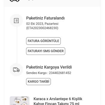 Karaca Züccaciye Kargom Kayıp 14 Gündür