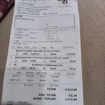 Yemeksepeti Mahalle Yanlış Gelen Sipariş