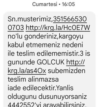 Aras Kargo Teslim Edilemeyen Ancak Teslim Edildi Görünen Kargom