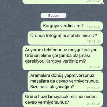 Ebruli Tasarım Instagram Sayfasından Yaşanan Sipariş Problemleri