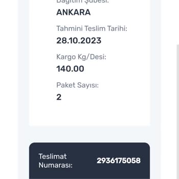 Horoz Lojistik Kargo Suresinin Çok Uzun Olması