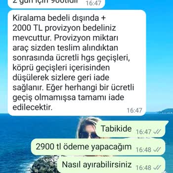 RentMov Araba Kiralamada Mağdur Oldum