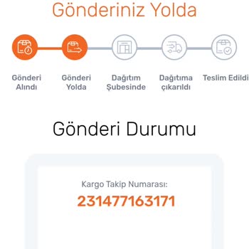 Trendyol Evipak Ulaşmayan Kargo