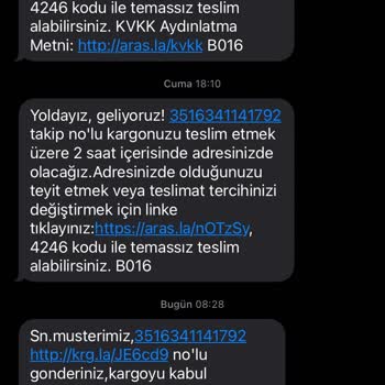 Aras Kargo Kargonun Ertesi Gün