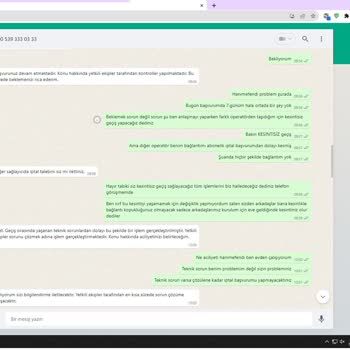 Millenicom'dan Beklenen Hizmet Alınamadı