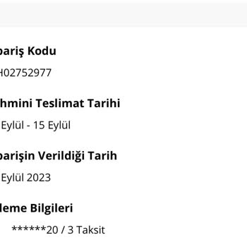 Morhipo Siparişi Gönderememe Beceriksizliği