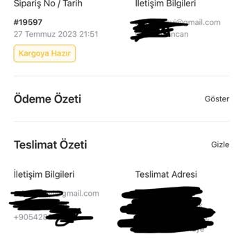 Jawiter (jawiter_tr) Aldığım Ürün Gönderilmiyor