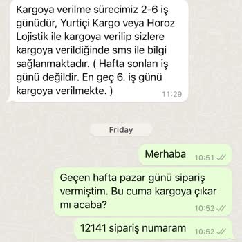 Arya Gross Ürün Göndermedi Mağdur Oldum