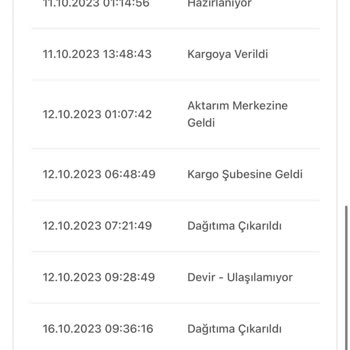 Birgündekargo Muhatap Bulamıyoruz. Teslimat Yapmıyor,
