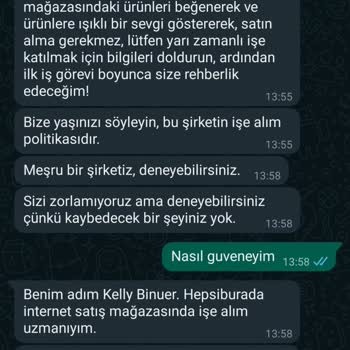 Trendyol İş Fırsatıyla İlgili Şikayet