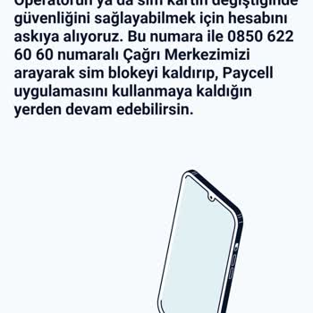 Paycell Sim Kart Bloke Kaldırmıyor!