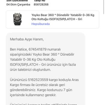 Hepsiburada Firması Haksız Yere Evime İhtarname Göndermiştir