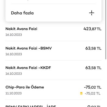 Akbank Nakit Avans Ekstra Faiz Yansıtması