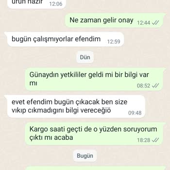 Uğur Böceği Çocuk Dünyası Trendyol Sürat Kargo Ürünümü Teslim Etmiyor