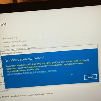 Pinti Store Yanıltıcı Windows 10 Pro Lisansı!