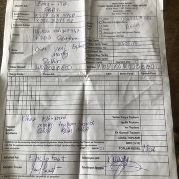 Miele Çamaşır Makinesi Arızası Ve Enplus Satış Politikası Yanlışı