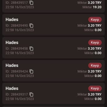 Sevibet Oyun Kazancımı Bakiyeme Yansıtmadılar