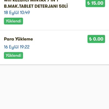 Şok Marketler Win Bakiyem Yüklenmiyor Harcama Yapmadığım Halde Yapılmış Gözüküyor
