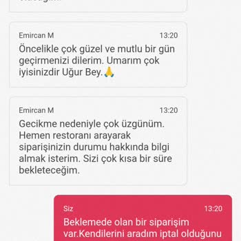 Yemeksepeti Müşterisinin Arkasında Durmuyorlar.