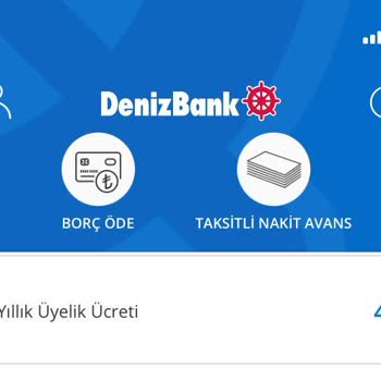 Denizbank Yıllık Ücret İade Talebi