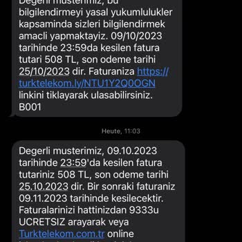 Inakzeptable Kostensteigerungen und unbefriedigender Kundenservice bei Türk Telekom