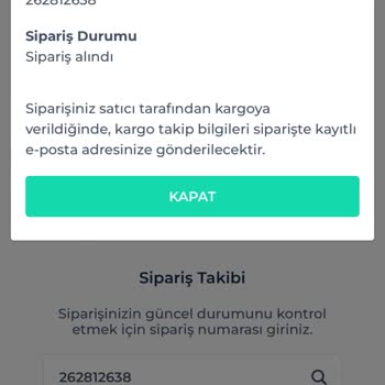 Bkcofficiall (Başak Kütük) Alışverişimi İptal Etmek İstiyorum