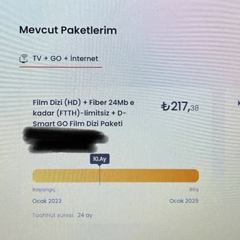 D-Smart Sözleşme Ortası Fiyat Arttırma