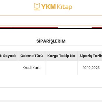 Ykmkitap Ürünüm Gelmiyor, İletişim Kuramıyorum