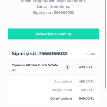 Shopier Kremlin_co Sipariş İadesi.