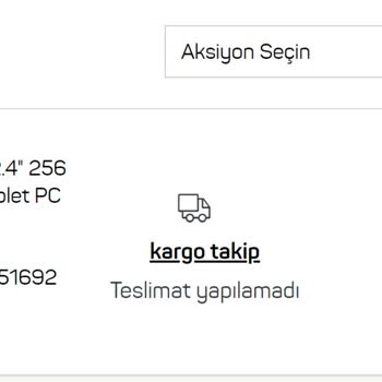 A101 Ürünün Teslim Edilmemesi