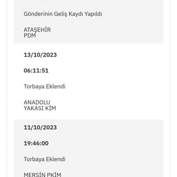Pttavm.com Üzerinde Verdiğim Sipariş Bir Hafta Oldu Hala Kargom Gelmedi