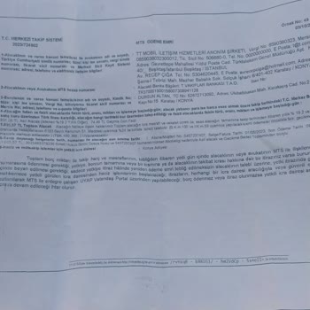 Türk Telekom Aş Müdürlüğü Den