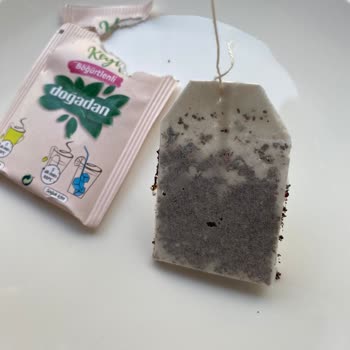 Doğadan Poşet Çay Kurtlu Çıktı