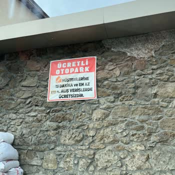 Bartın Koçtaş Makbuzsuz 15 Dakika Sure İçin Otopark Ücreti
