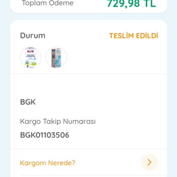 Bir Günde Kargo Teslim Edildi Diyor Fakat Teslim Edilmedi