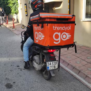 Trendyol Hızlı Market Trendyol Motor Kurye Park İhlali