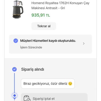 Hepsiburada Kendi Satıcısı Olduğu Ürünü 8 Gündür Gönderemiyor