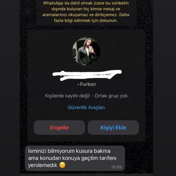 Vodafone Özel Alana Müdahale!