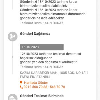 MNG Son Durak Teslimat Sorunu
