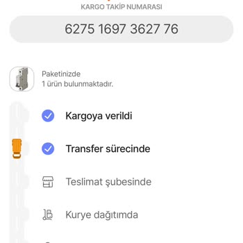 Hepsijet Kargom Halen Yola Çıkmadı