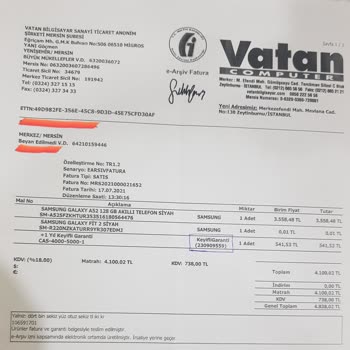 Samsung Telefon Samsung Bayisi Aynı Razıya Para Aldı