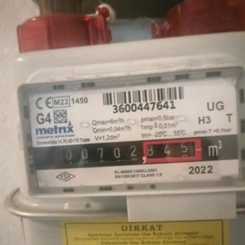 Başkent Doğalgaz Dogalgaz Saati Okuma