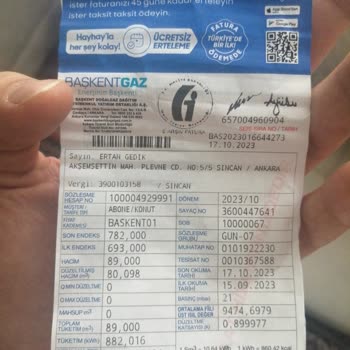 Başkent Doğalgaz Dogalgaz Saati Okuma