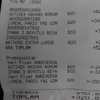 Watsons Problemli İndirim Urunu İpana