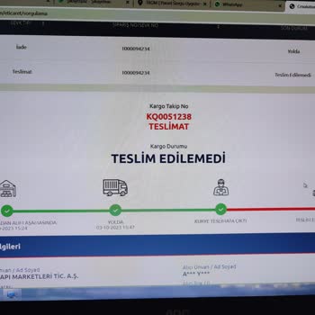 Koçtaş Kargo Sorunu