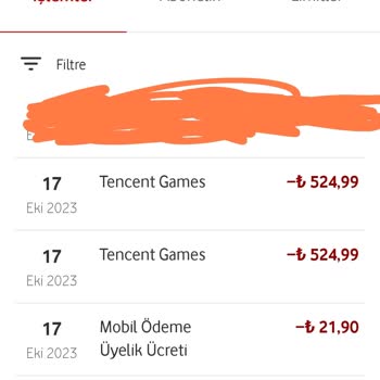 Mobil Ödeme Bozdurma