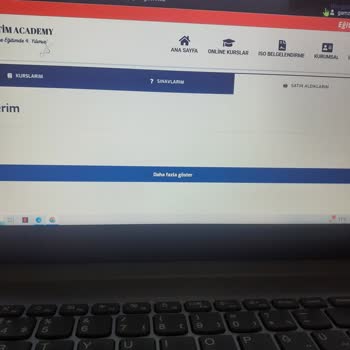 Eğitim Academy Ödeme Yaptıktan Sonra Kurslarımda Çıkmıyor .