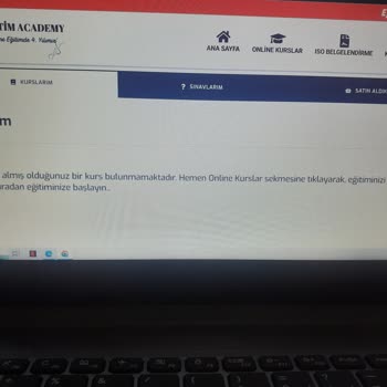 Eğitim Academy Ödeme Yaptıktan Sonra Kurslarımda Çıkmıyor .